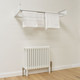 TH-RACK-700-W-LS00 - Foldable Wall Mounted Towel Hanger 700mm Wide - White TH-RACK-700-W-LS00 - Foldable Wall Mounted Towel Hanger 700mm Wide - White